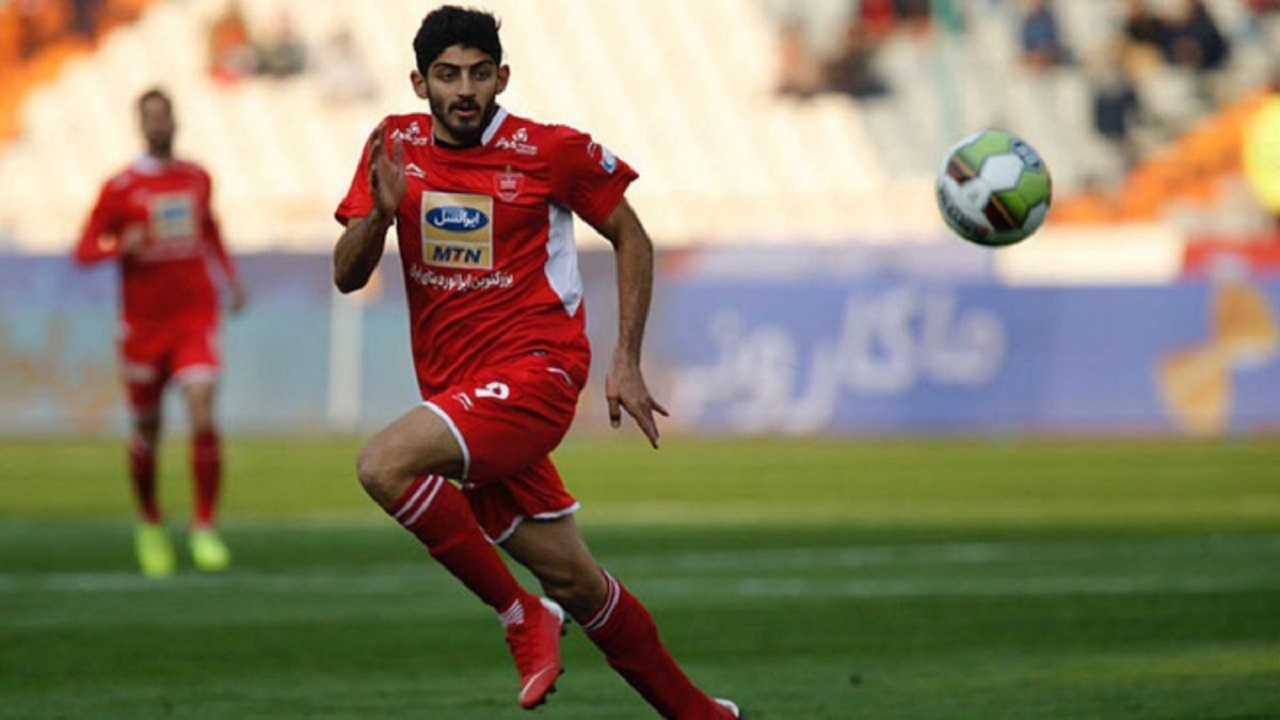 گل اول پرسپولیس به مس رفسنجان + فیلم