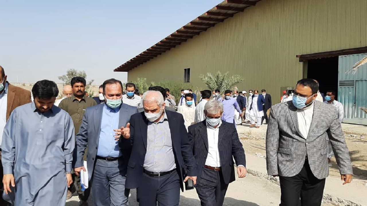 بازدید معاون وزیر صمت از شهرک صنعتی ایرانشهر