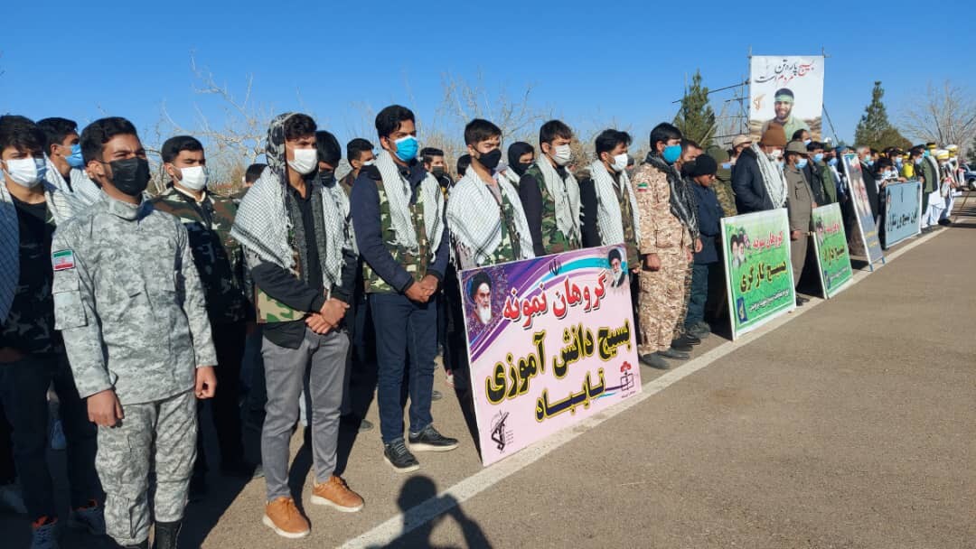 برگزاری صبحگاه مشترک نیرو&zwnj;های مسلح تایباد