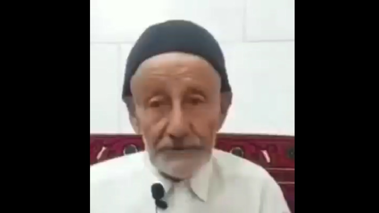 تشکر پیرمرد معروف منطقه جهرم اراک از لطف مردم