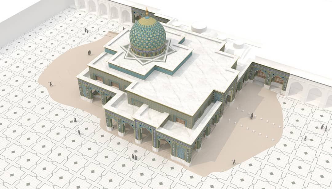 احداث شبستان حضرت علی&zwnj;اکبر (ع) در جوار حرم مطهر حسینی