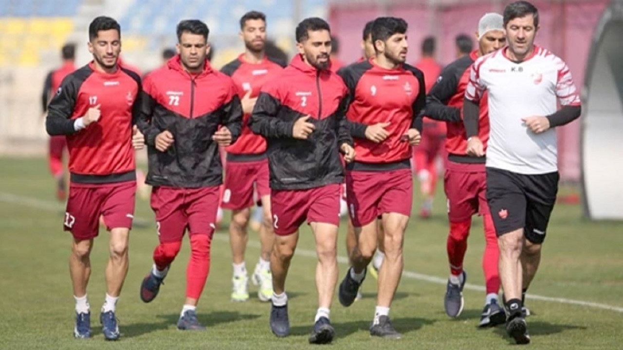 تمرین و ریکاوری پرسپولیسی‌ها پس از بازگشت از رفسنجان