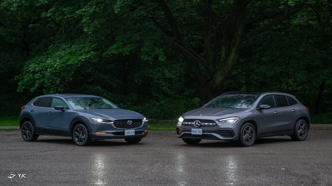 مقایسه مزدا CX-30  با  مرسدس بنز GLA + فیلم