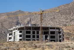 حضور مردم بندر عباس در خیابان پس از زلزله