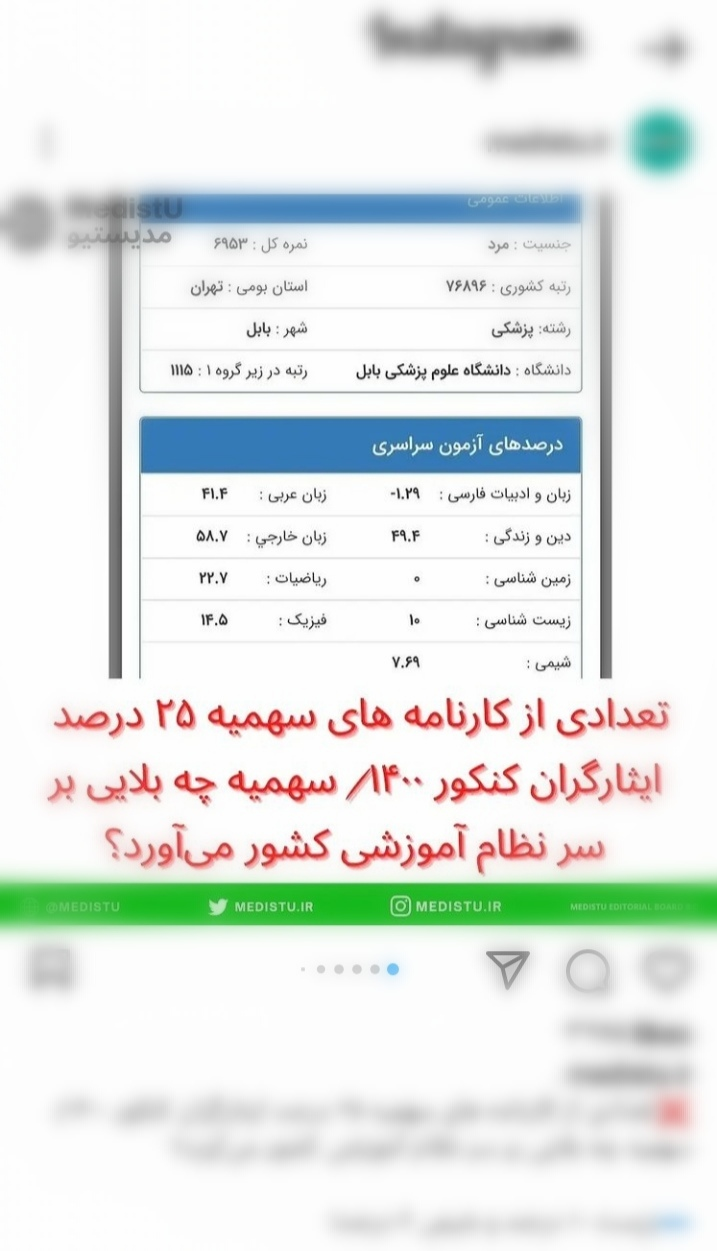 واقعیت&zwnj;های سهمیه ایثارگران در کنکور/ امسال ۱۳ داوطلب شاهد بدون استفاده از سهمیه، رتبه زیر ۱۰۰ گرفتند