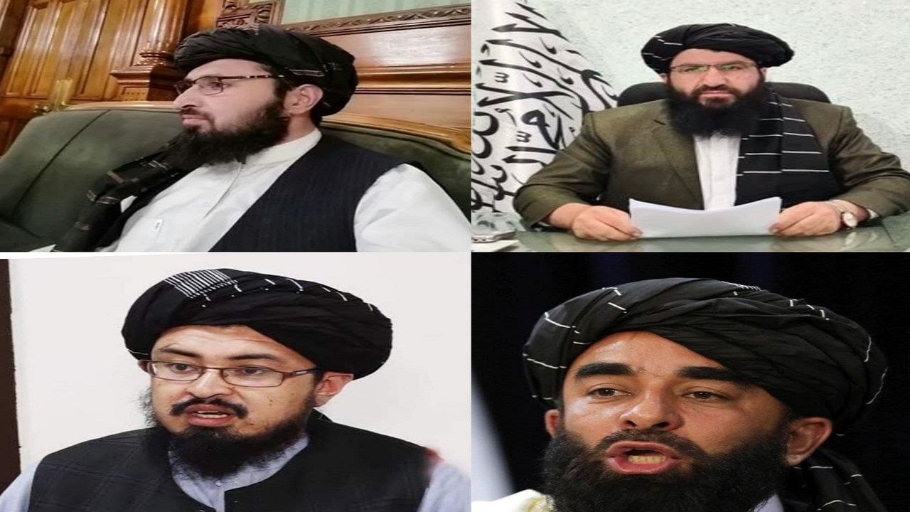 سخنگوی طالبان و سه معاون وی معرفی شدند