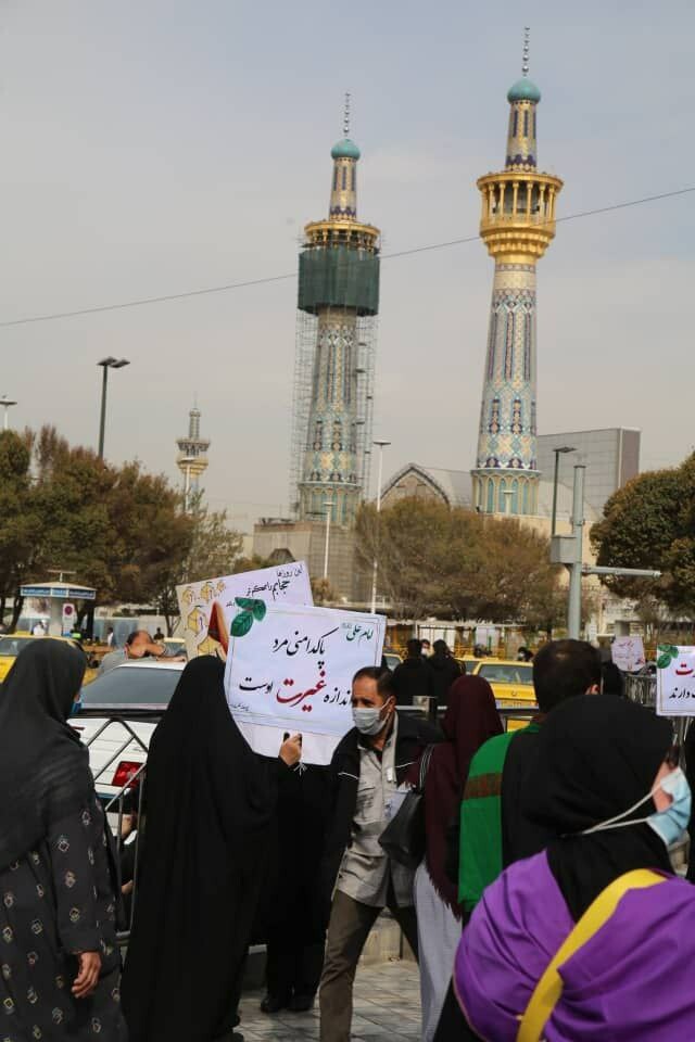 برگزاری معبر فرهنگی و پاتوق عفاف و حجاب در مشهد