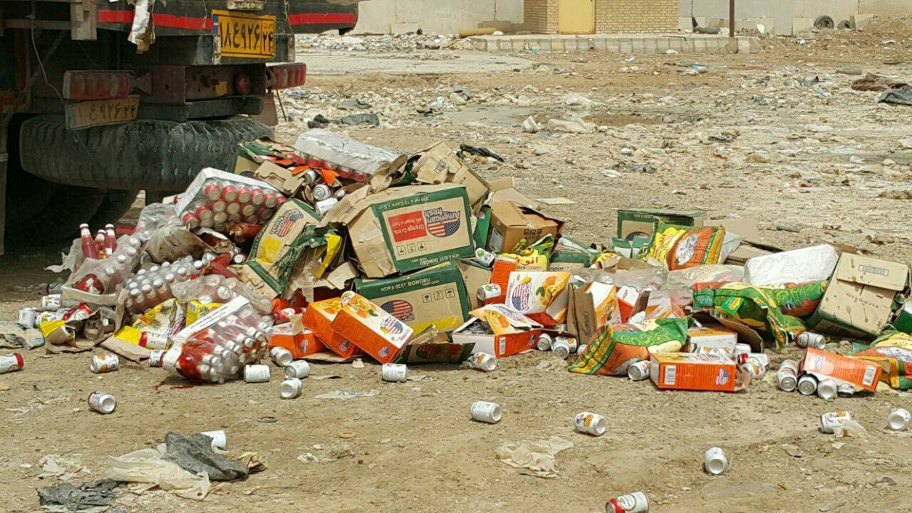 مواد غذایی مصرف گذشته در یاسوج معدوم شدند