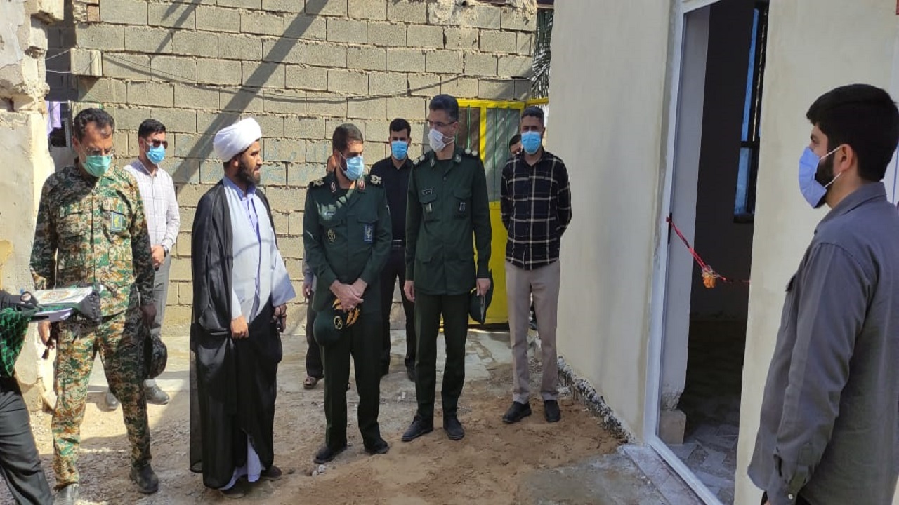 جهادگران رامشیری خانه همدلی ساختند
