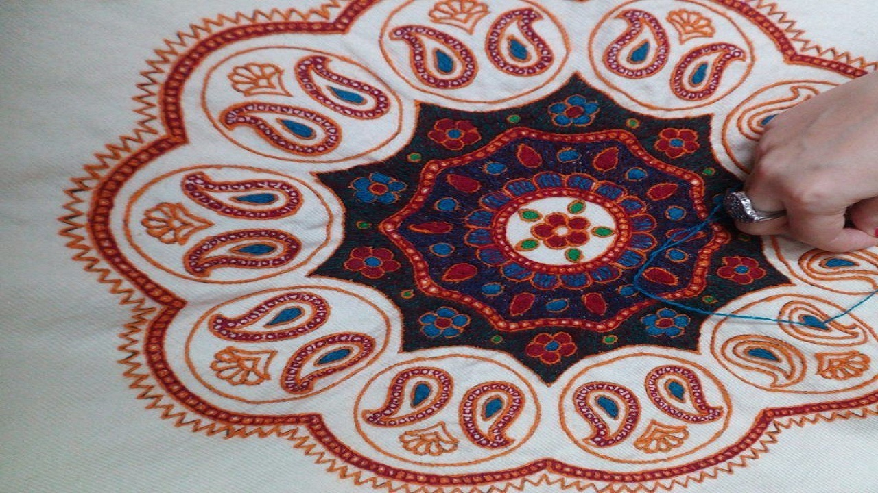 چشمه دوزی، هنری دشوار اما زیبا
