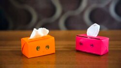 ساخت گل رز با دستمال کاغذی + فیلم
