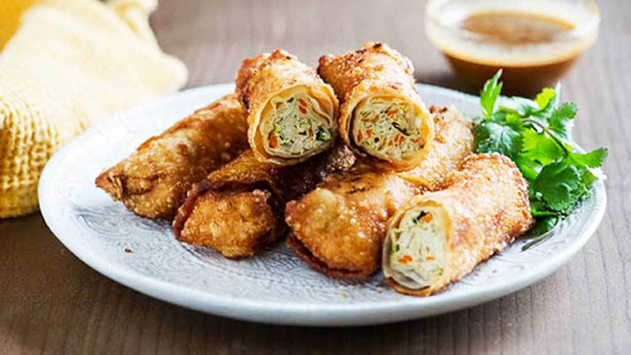 طرز تهیه اسپرینگ رول + فیلم