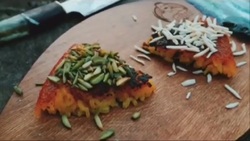 طرز تهیه دلمه کدو حلوایی + فیلم