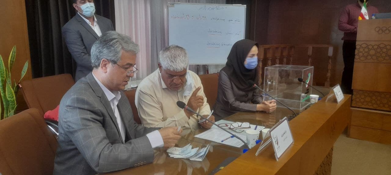 تصاویری از شمارش آرای مجمع عمومی کمیته ملی پارالمپیک تصاویری از شمارش آرای مجمع عمومی کمیته ملی پارالمپیک