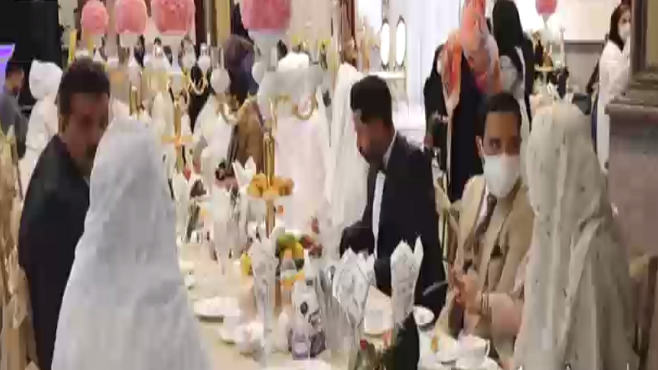 جشن ازدواج آسان ۲۰ عروس و داماد در استان سمنان