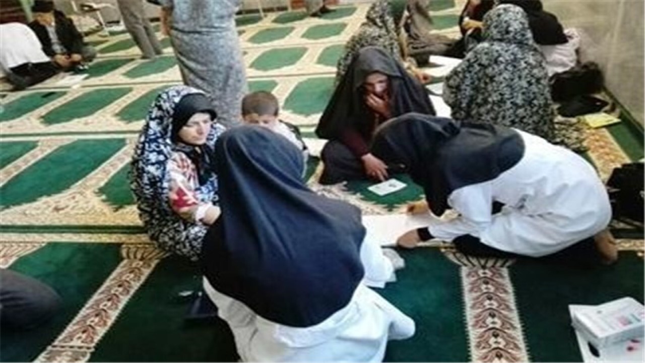 بهره مندی بیش از ۲۵۰ نفر از خدمات درمانی و بهداشتی در راز و جرگلان