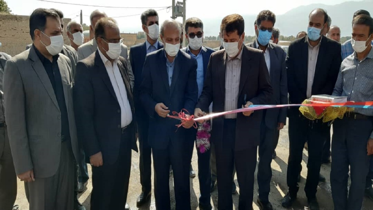 فاز نخست طرح بهسازی روستای دورانه به بهره برداری رسید