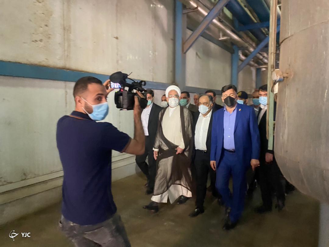 دادستان کل کشور وارد بندر امام خمینی شد + فیلم