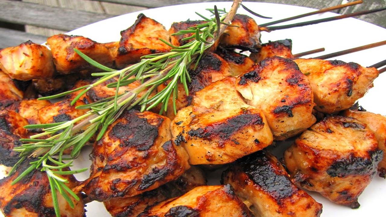 جوجه کباب سیر و رزماری + طرز تهیه