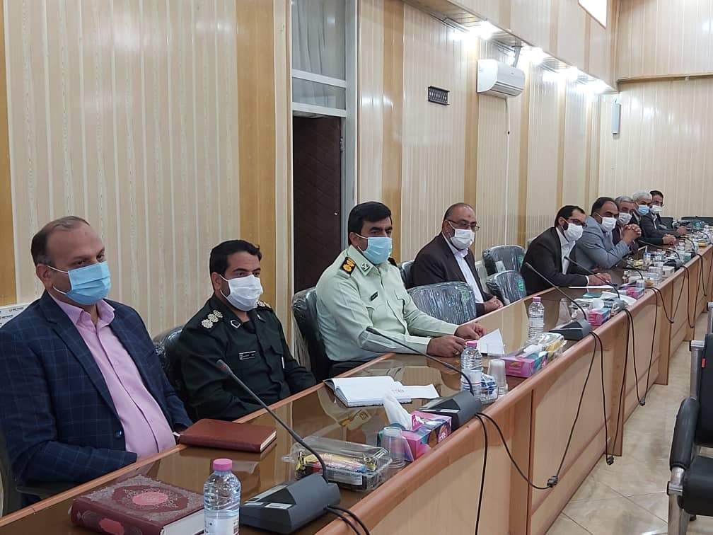 شست فوق العاده کرونا در شهرستان انار 