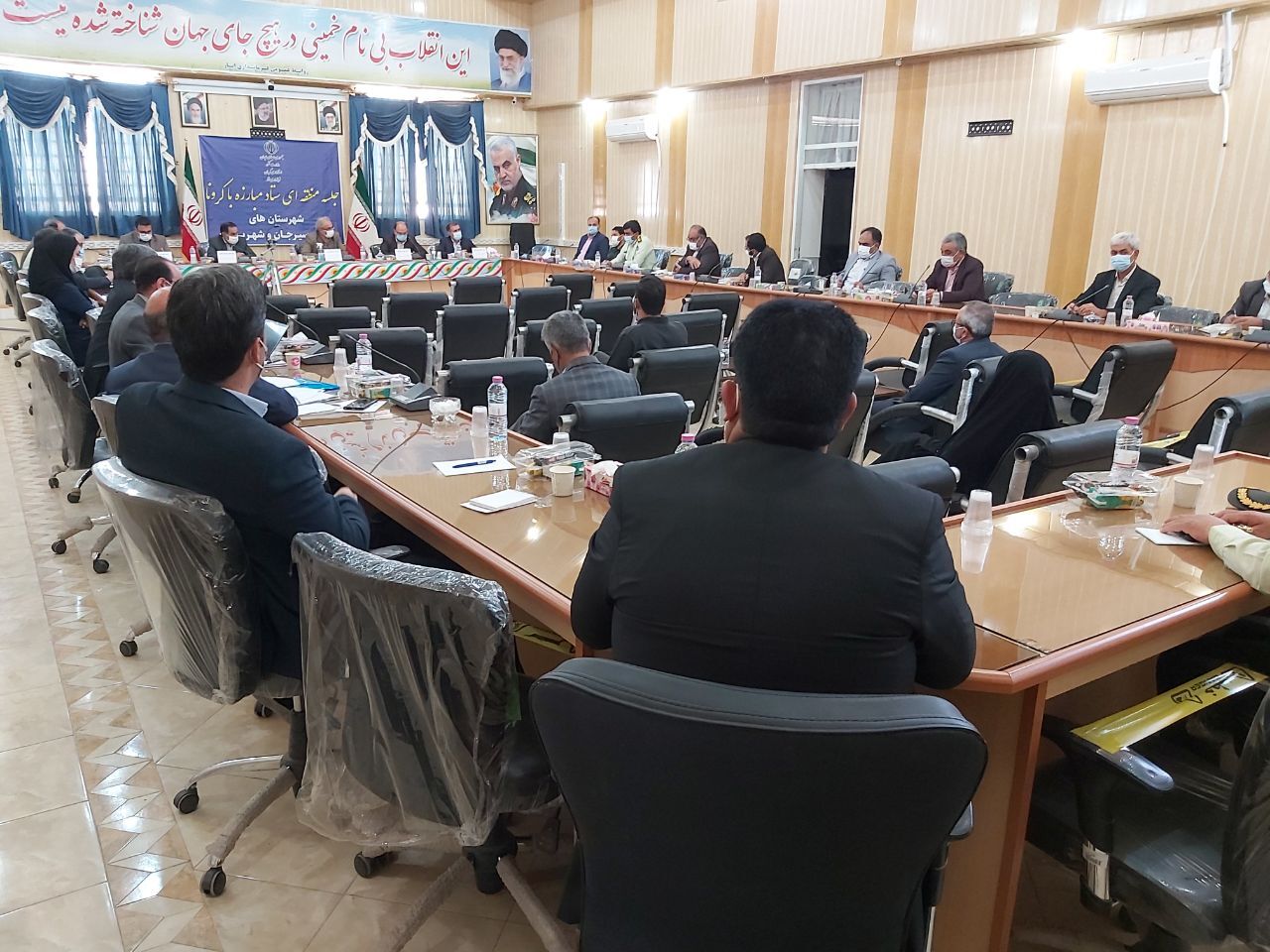 شست فوق العاده کرونا در شهرستان انار 