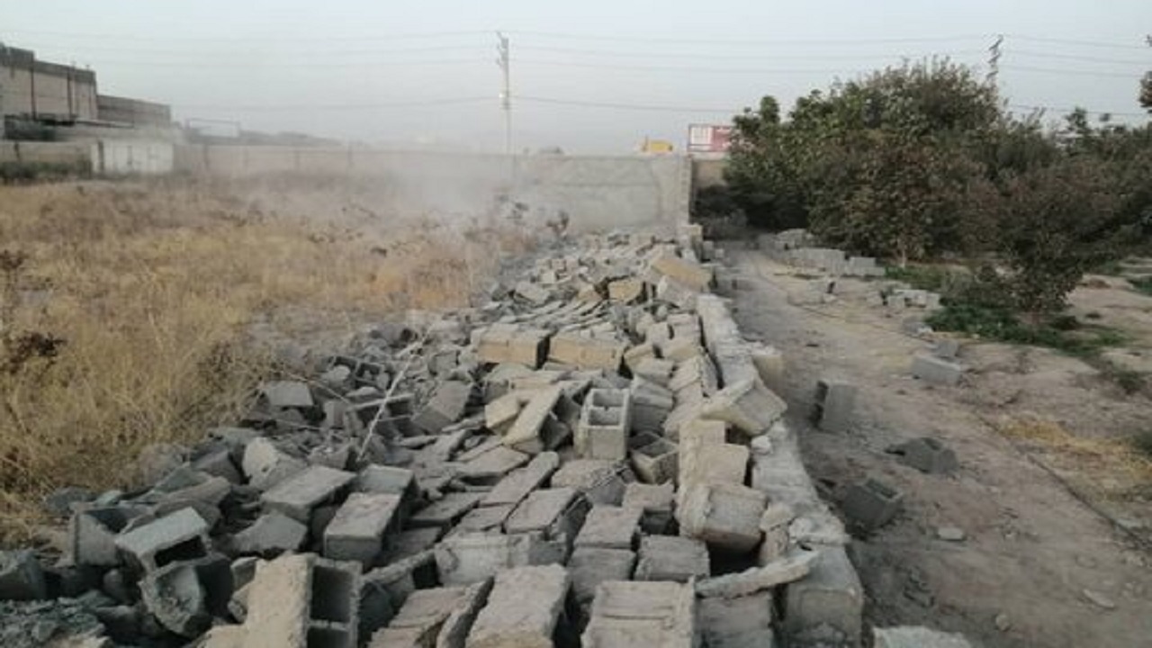 ۴ هکتار از اراضی کشاورزی مهرشهر آزادساری شد