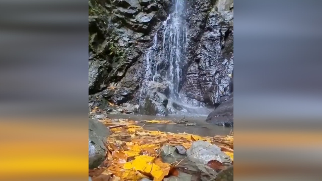 آبشار خره‌بو، یکی از مناطق بسیار دیدنی‌ ماسوله + فیلم