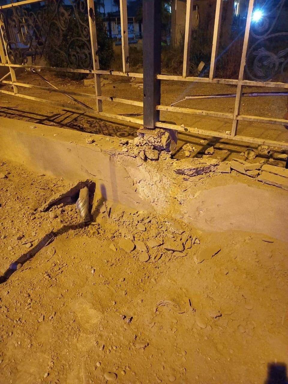 منطقه المنصور موشک کاتیوشا بغداد