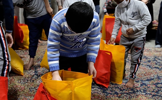 حضور تولیت آستان قدس رضوی در مرکز نگهداری کودکان خیابانی 