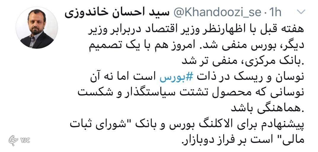 فشار سنگین بی عملی در وعده&zwnj;های دولت، شاخص بورس را به سمت پایین خم کرد / قطع صدای شعارهای بورسی شاخص را به قهقرا برد