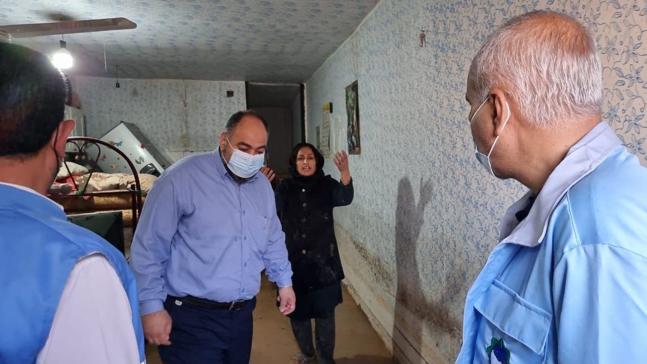 خسارت آبگرفتگی ها در شوشتر خسارت آبگرفتگی ها در شوشتر