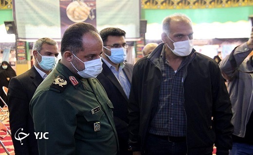 بازدید فرمانده سپاه الغدیر استان یزد از نمایشگاه علم و فناوری