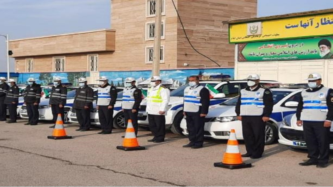 مشارکت ۳۲ گشت پلیس راه در مانور طرح زمستانی ایلام