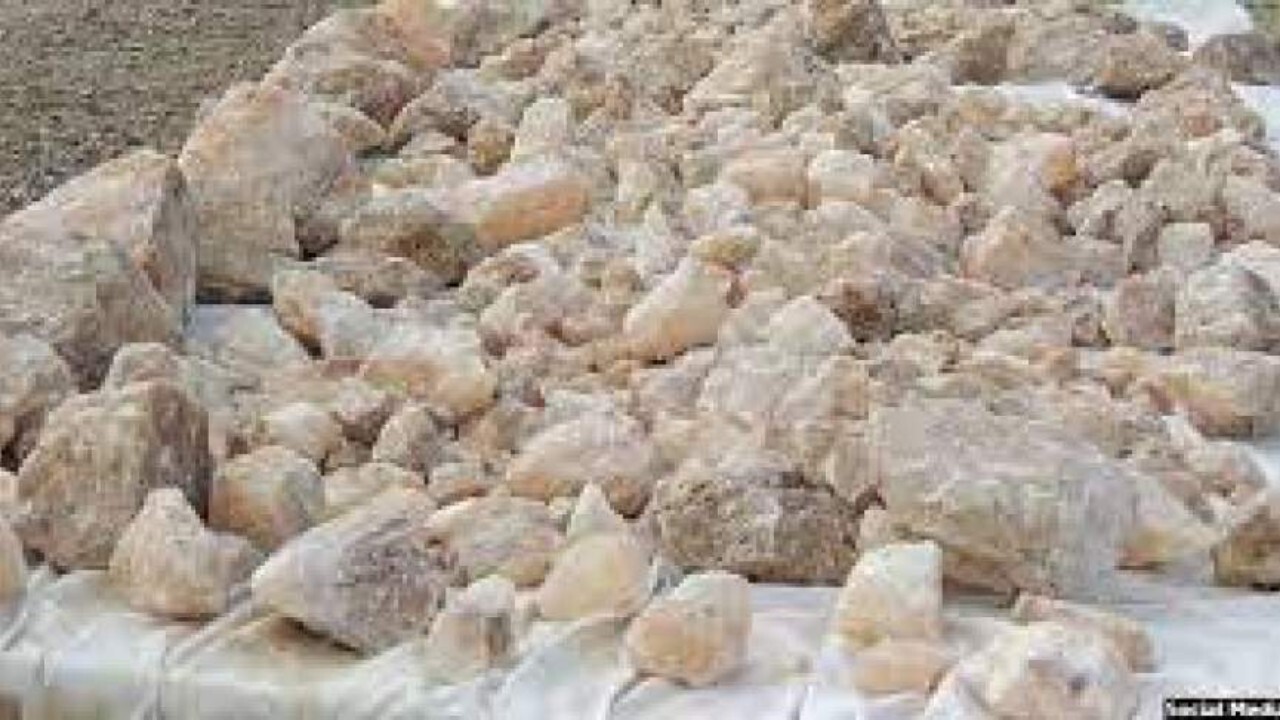 صادرات سنگ تالک از سر گرفته شد