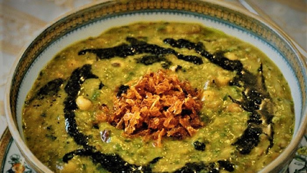 طرز تهیه آش بلغور تبریز + فیلم