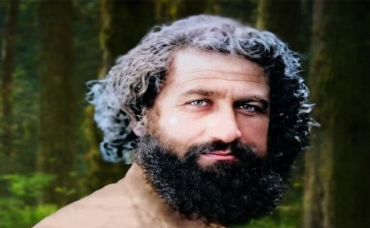 بازسازی تصاویر قدیمی شهید میرزا کوچک جنگلی