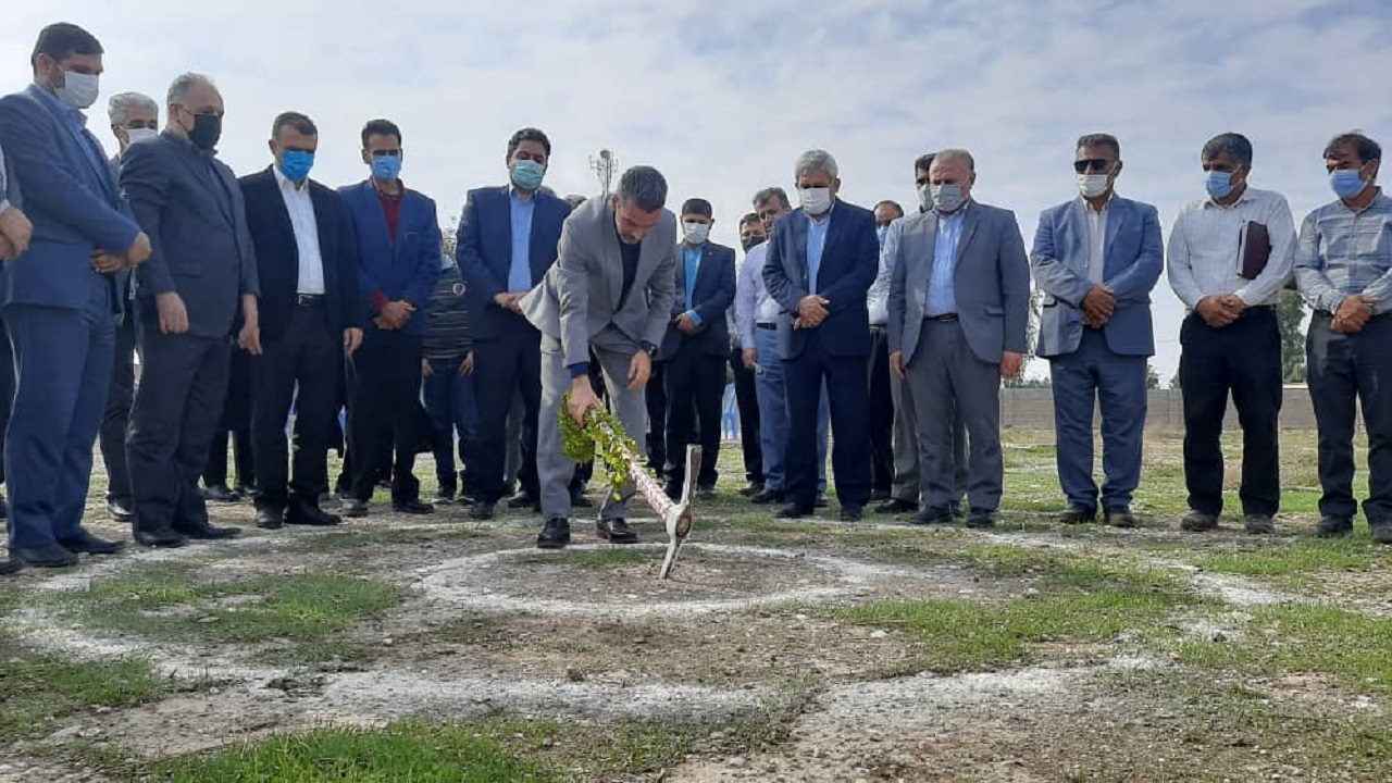 آغاز عملیات ساخت مدرسه ۶ کلاسه در رامهرمز