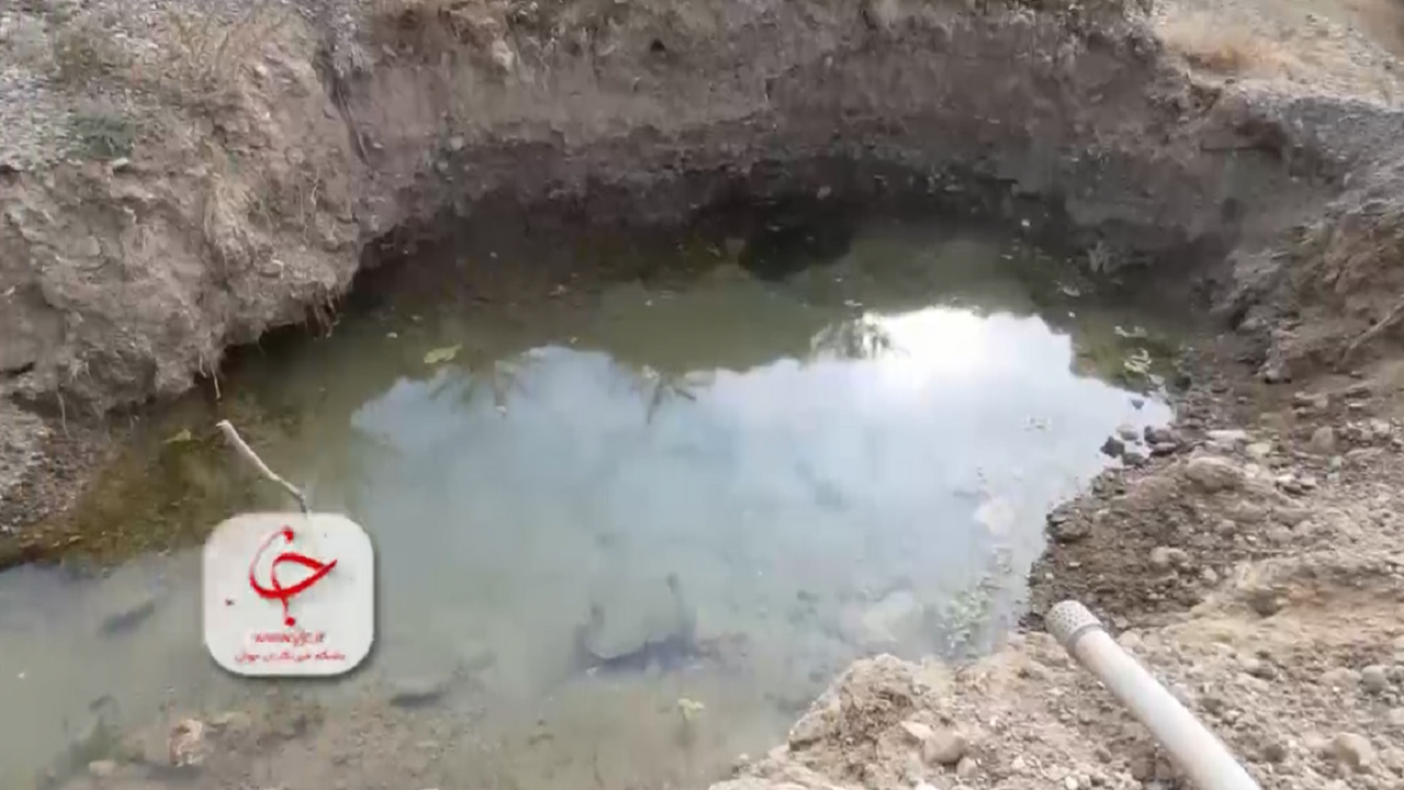 مشکل آب شرب روستای گل تپه از توابع بخش مرکزی شهرستان چاراویماق+فیلم