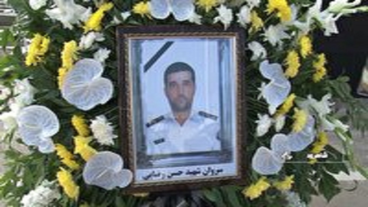 تشییع پیکر مامور پلیس شاهرودی