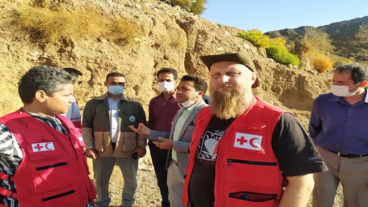 نماینده صلیب سرخ جهانی، وضعیت کم‌آبی کرمان را بررسی کرد