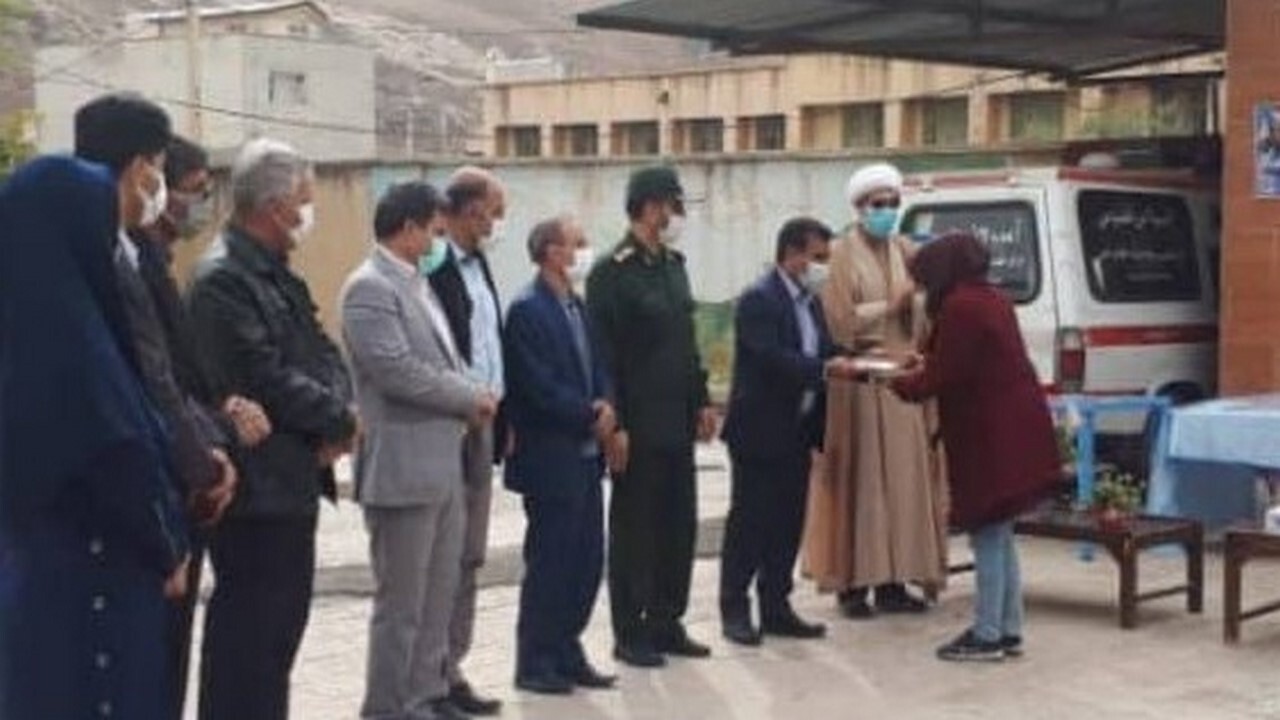 تجلیل از بانوان مقام آور کشوری در رشته دو و میدانی نابینایان و کم بینایان