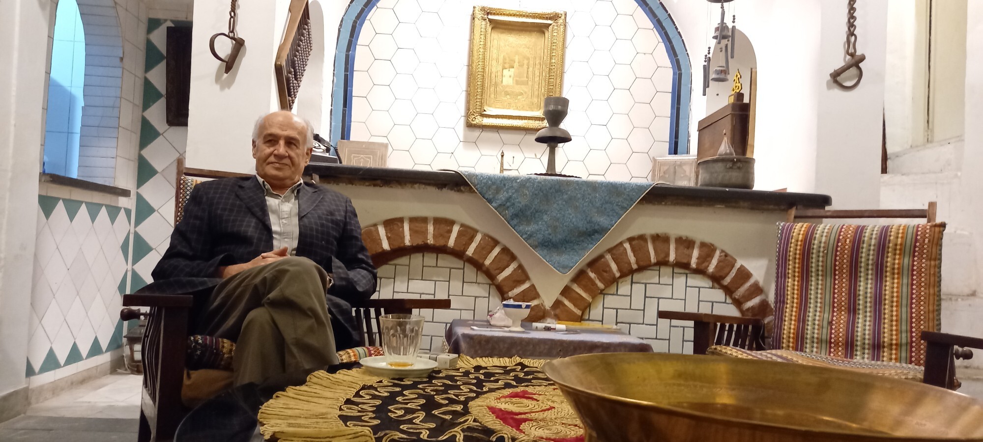 معجزه هزاردست در قاب کافه موزه هزاردستان +تصاویر
