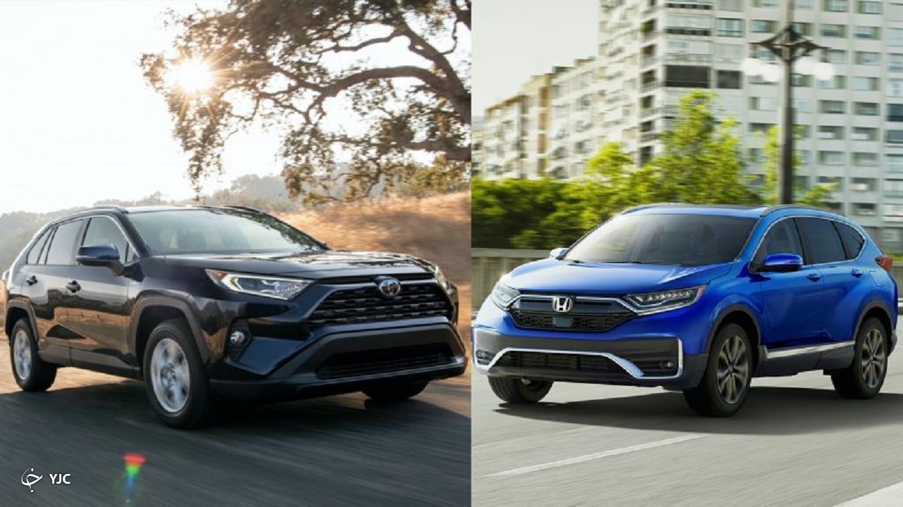 تویوتا RAV4 در مقابل هوندا CR-V: کدام کراس اوور بهتر است؟