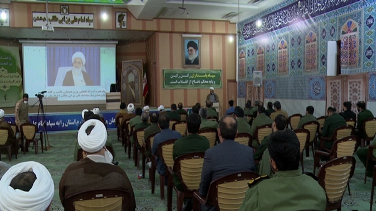 همایش نماز سپاه استان قم برگزار شد