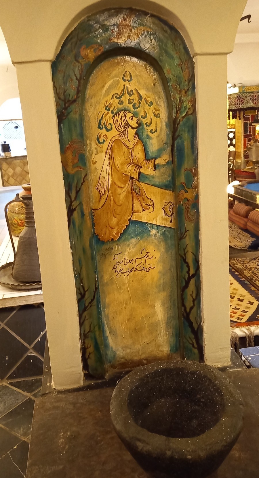 معجزه هزاردست در قاب کافه موزه هزاردستان +تصاویر