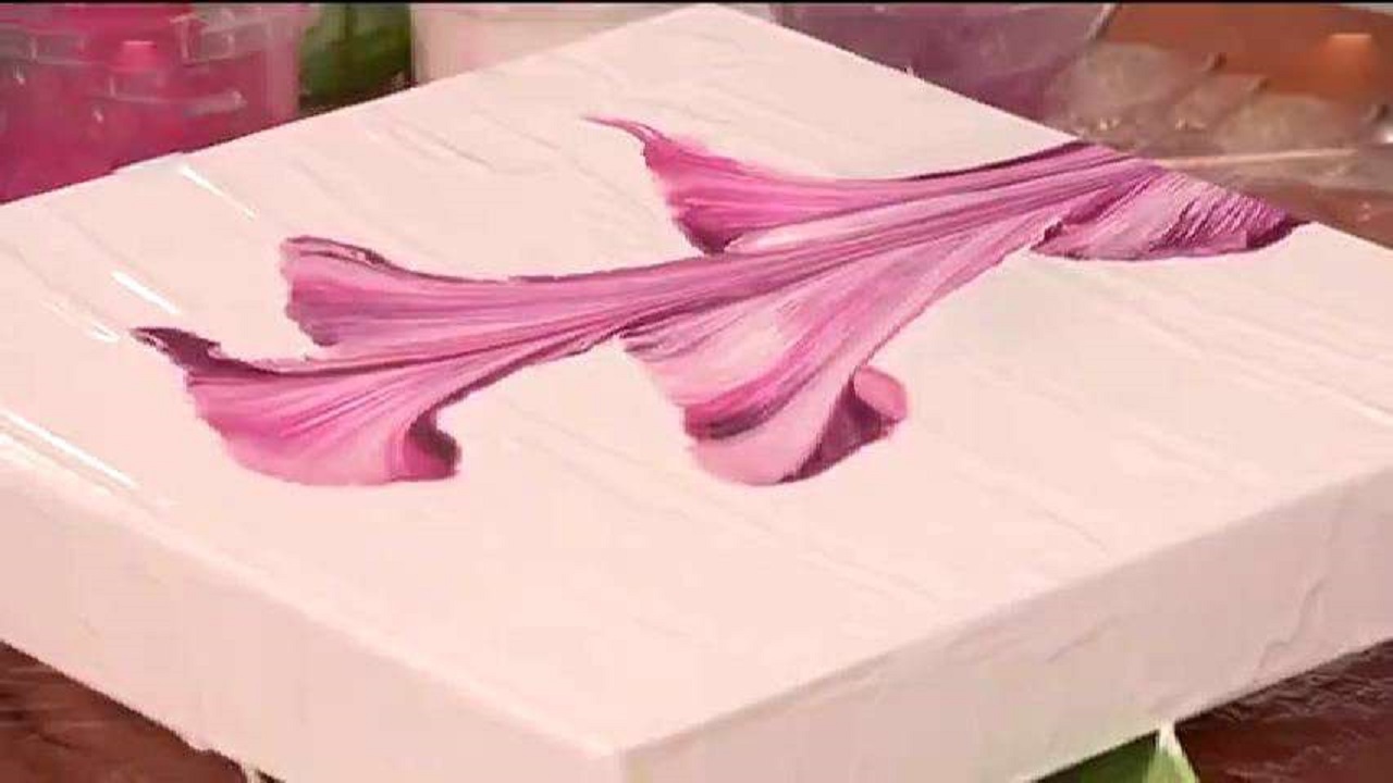 خلق تابلوی نقاشی با استفاده از نخ + فیلم