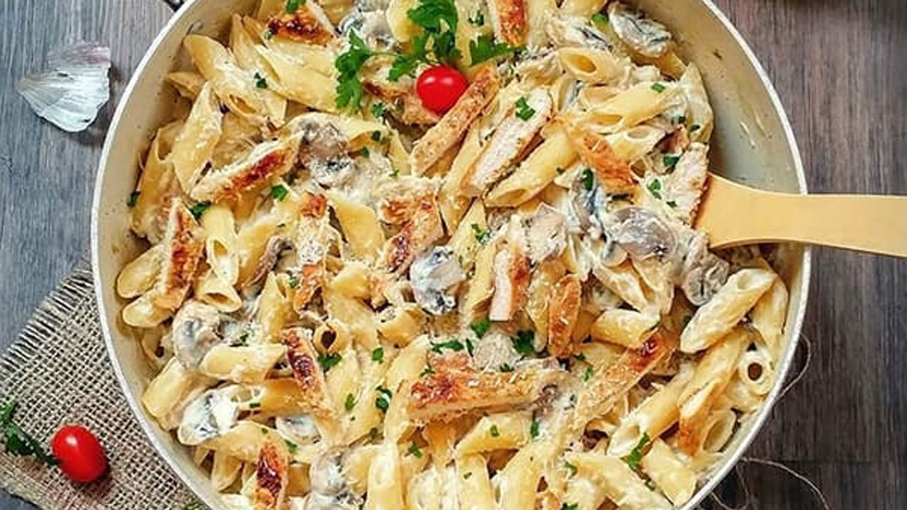 طرز تهیه پنه آلفردو + فیلم