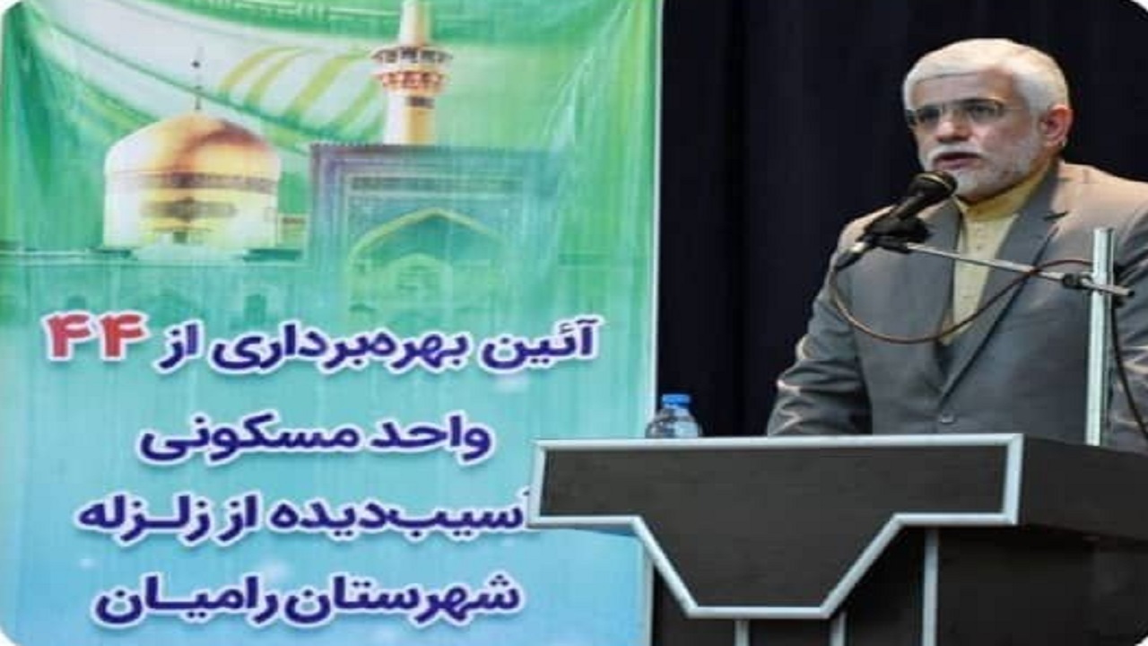 سرعت بازسازی واحد‌های مسکونی زلزله رامیان الگوی موفقی در اقدام جهادی است