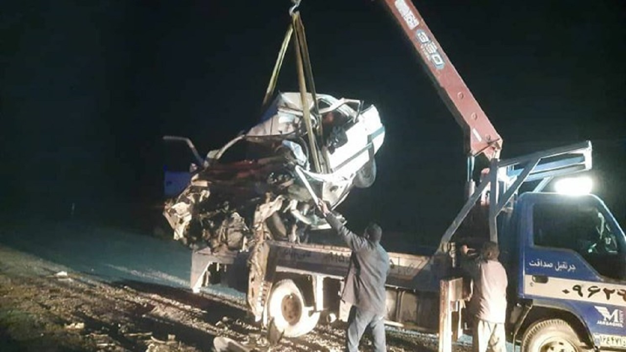 واژگونی سواری در محور زاهدان- خاش ۳ نفر فوتی برجای گذاشت.