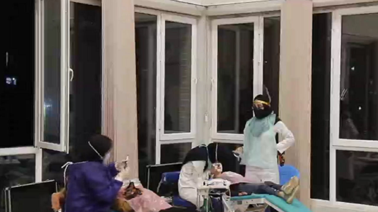 روایتی از خدمت بی منت گروه جهادی دندانپزشکان قزوین